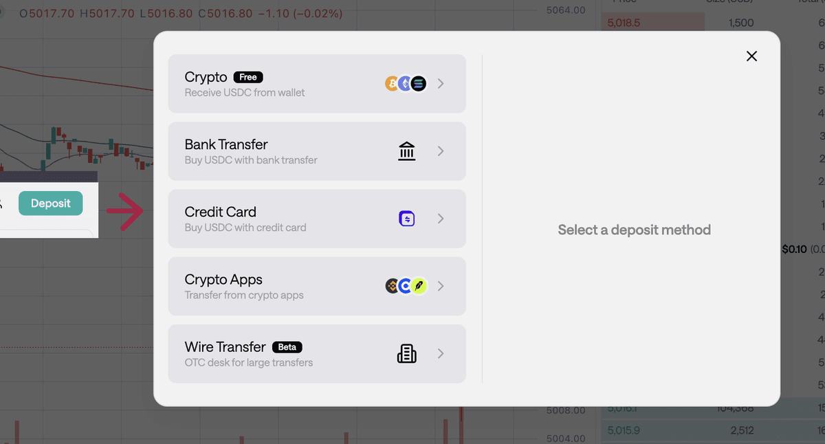 Deposit flow